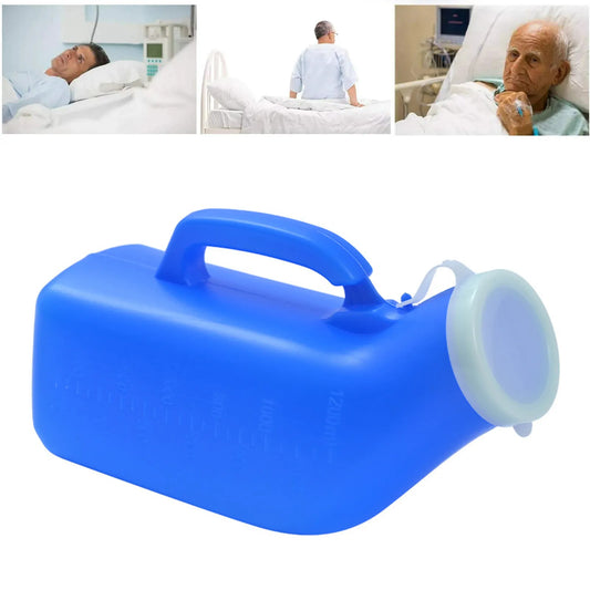 Portable Male Urinal Bottle 1200ml – Travel, Camp & Home Portable Urinal Bottle Oasis Select