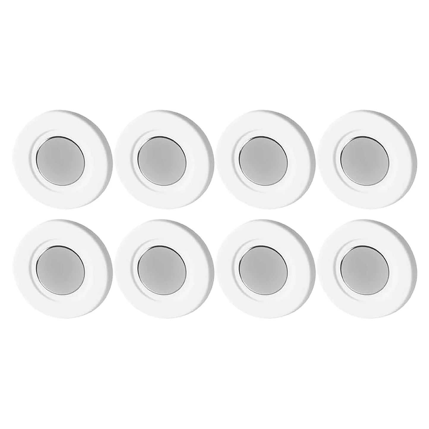 Magnetic Remote Control Holder Strong Magnet Self Adhesive Hook Space Saving Hanger for Home Office Storage Arrange Organization Peaceful Pleasures Health and Wellness 8pcs