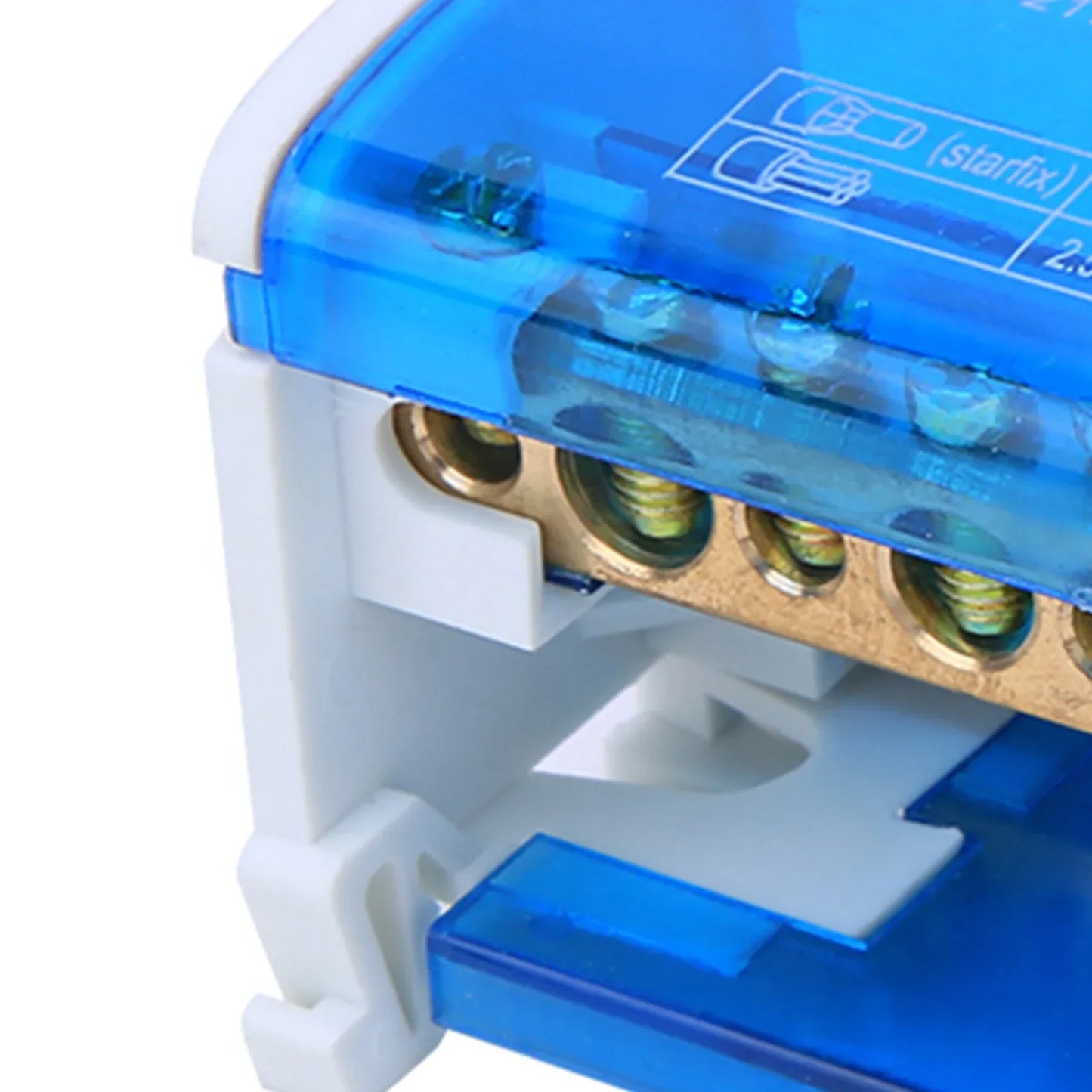 Din Rail Terminal Block Distribution Box 2-Level Single Phase
