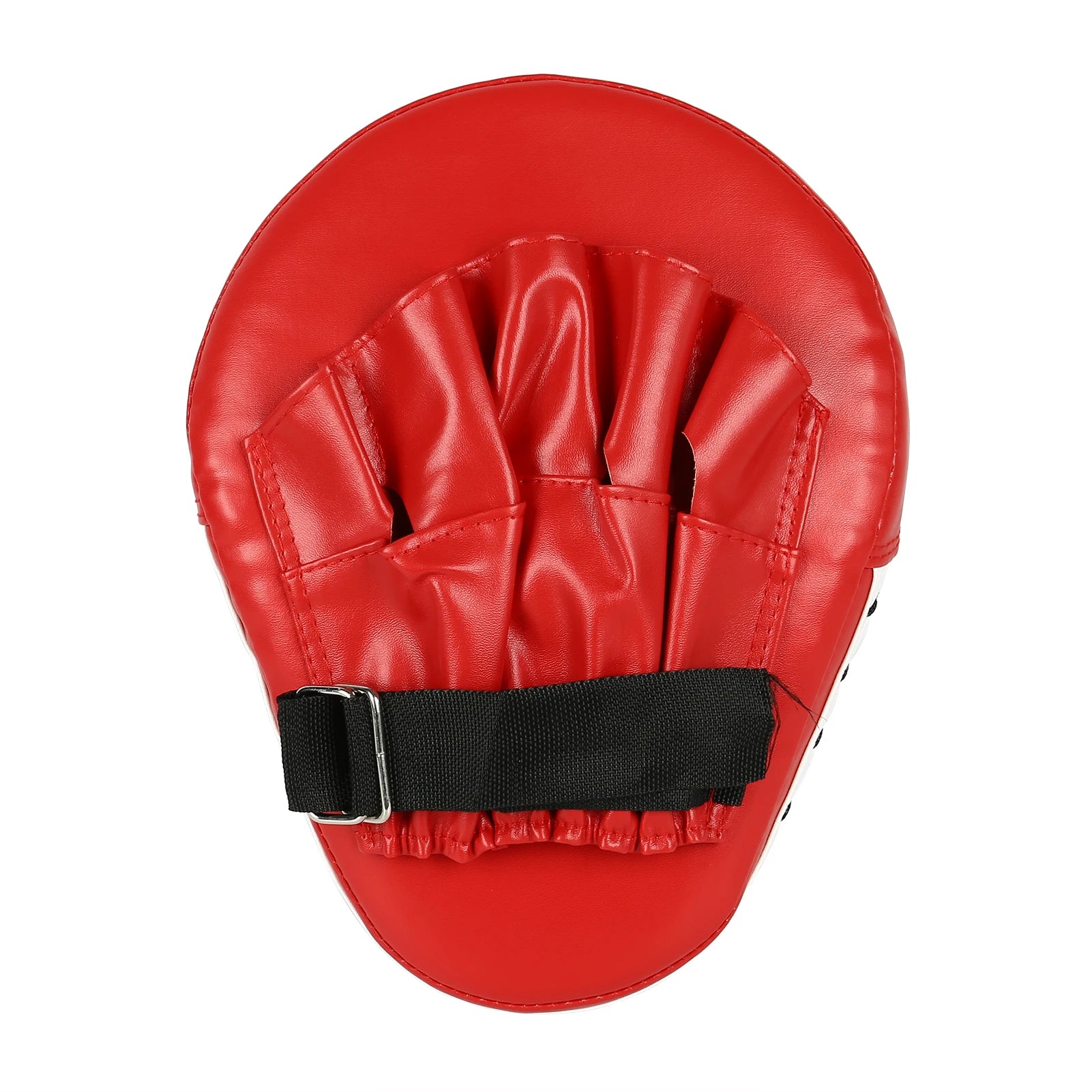 Boxing Gloves Pads Mitt Convenient to Use Fighting Hand Target for Friend Family Neighbors Gift Peaceful Pleasures Health and Wellness Red edged black face