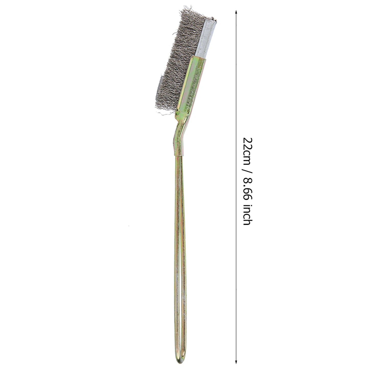 Curved Head Bonsai Brush Garden Cleaning Tool High Quality Steel Material Safe and Eco-friendly for Bonsai Enthusiasts Garden Peaceful Pleasures Health and Wellness