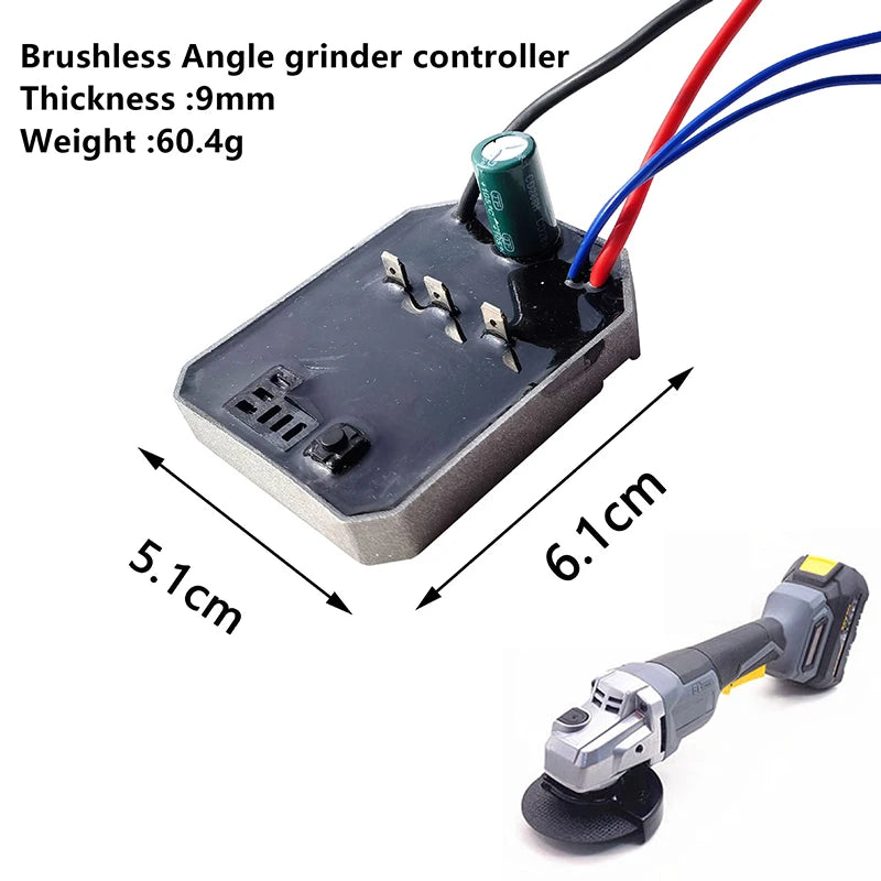 55A 21V Brushless Angle Grinder Control Board | Power Tool Power Tool Control Board Peaceful Pleasures Health and Wellness