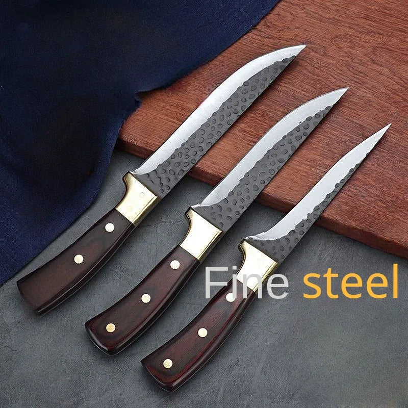 Hand-Forged Stainless Steel Butcher Bone Removal Knife