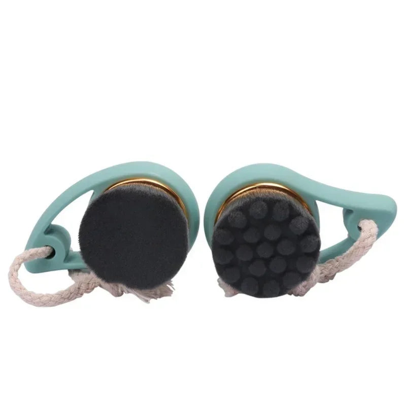 Manual Facial Cleansing Brush – Soft Face Scrub & Pore Cleanser
