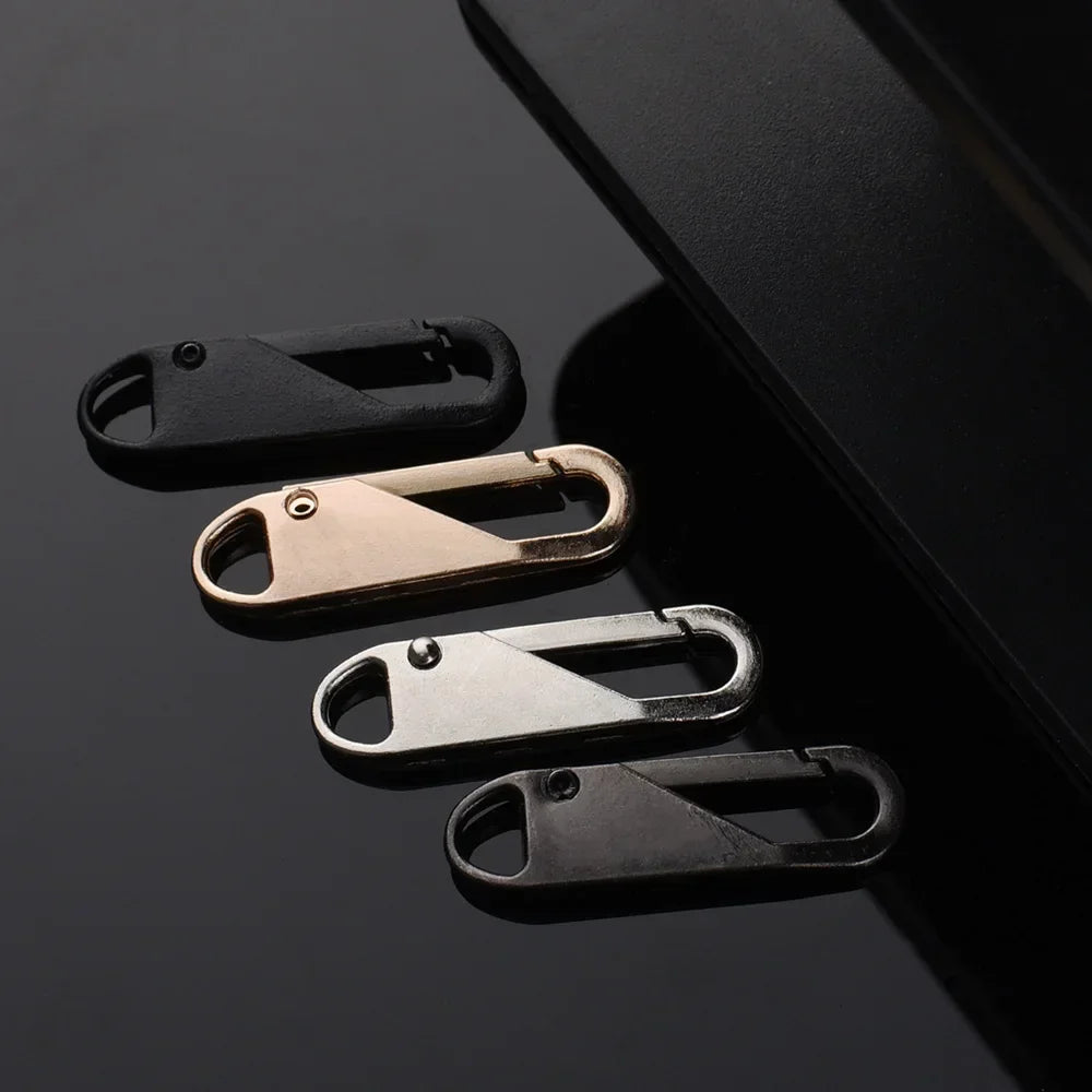 Universal Metal Zipper Sliders – 5pc DIY Repair Kit