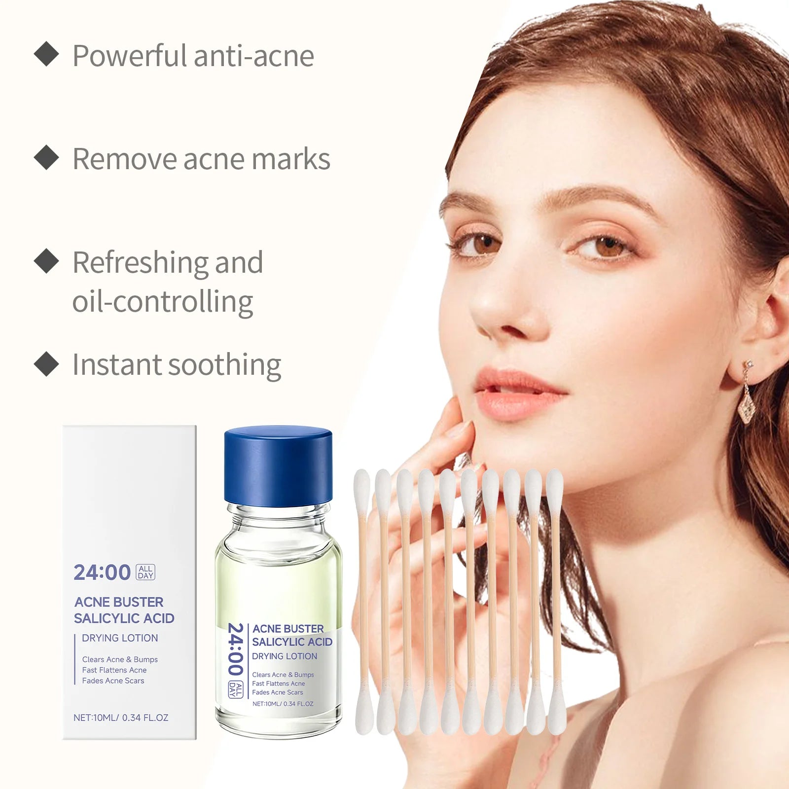 Salicylic Acid Acne Serum – Blackhead & Oil Control Essence Peaceful Pleasures Health and Wellness