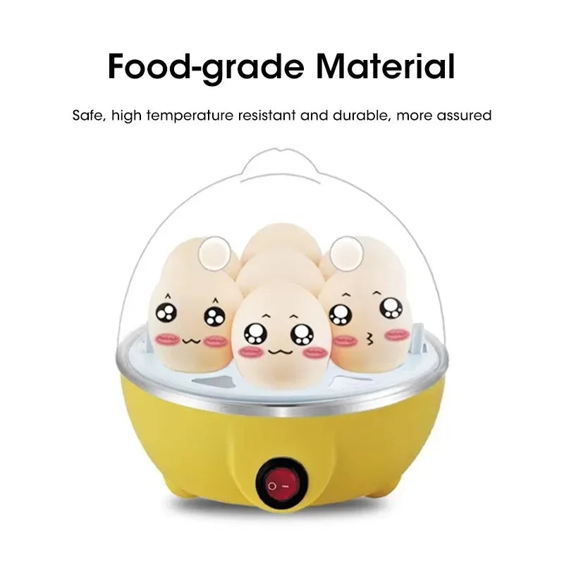 220V Rapid Multifunctional Electric Steamer Egg Boiler Mini Cooker for Corn Milk Eggs Kitchen Cooking with EU US Plug Peaceful Pleasures Health and Wellness