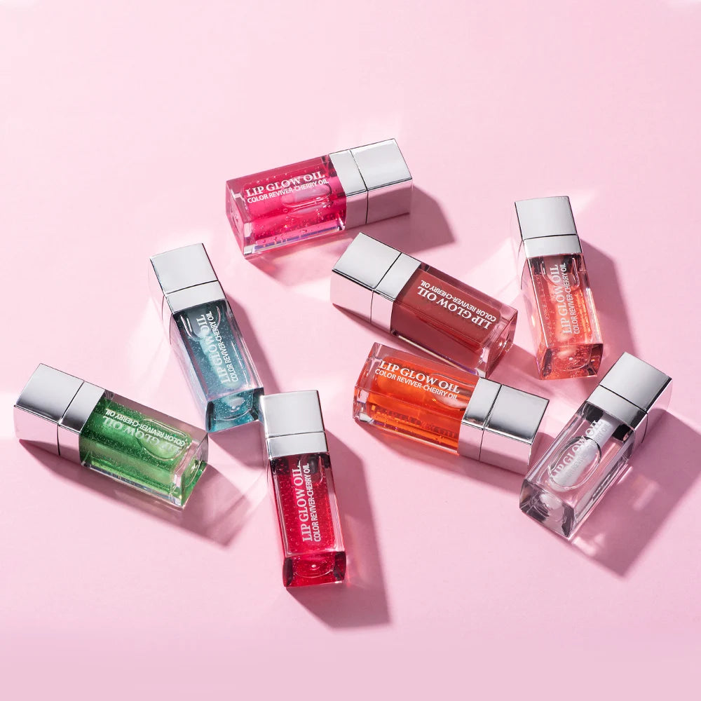 Crystal Jelly Lip Gloss 10Colors Moisturizing Plumping Clear Tinted Lip Plumper Lips Makeup Lip Oil Care Peaceful Pleasures Health and Wellness