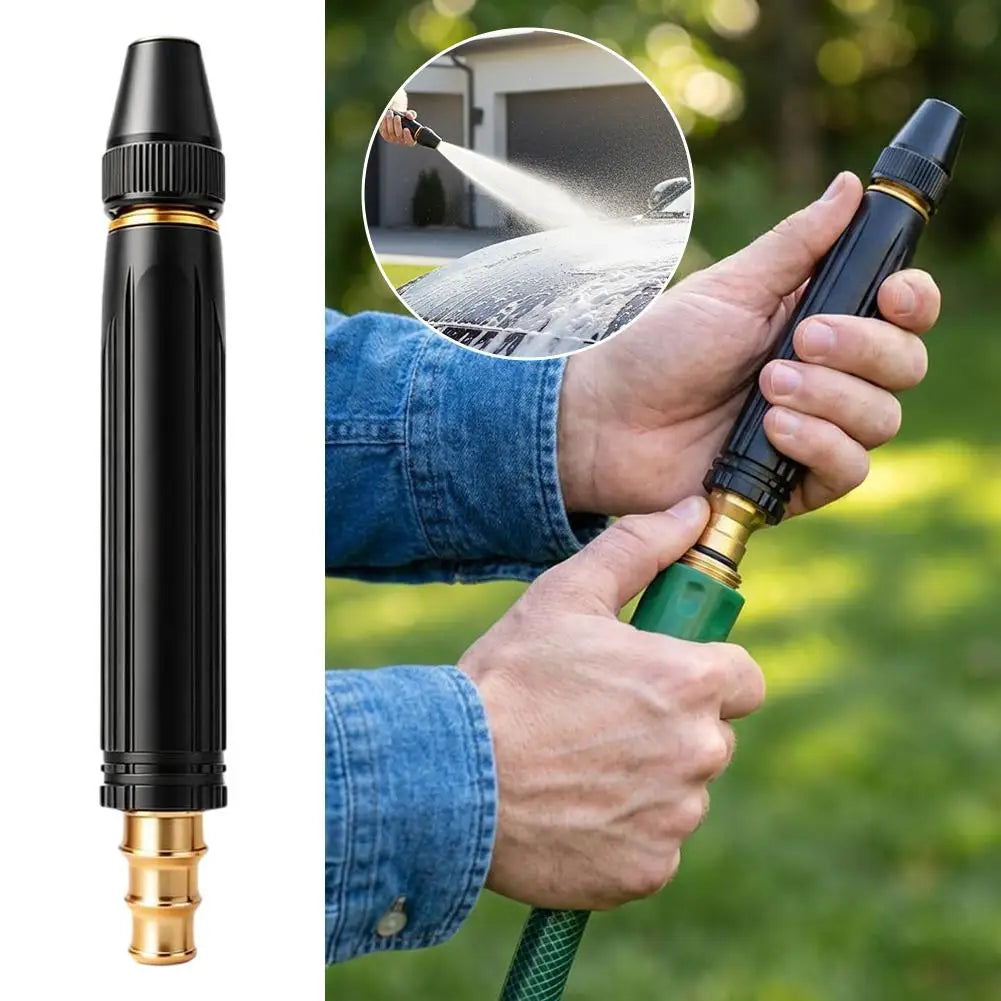 Adjustable High Pressure Garden Hose Sprayer Nozzle | Car & Plant
