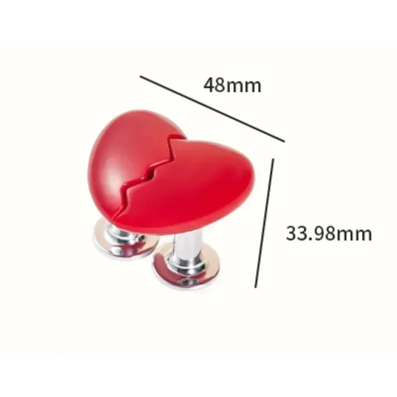 Heart Shape Toilet Flush Button Presser – Nail-Friendly Decor