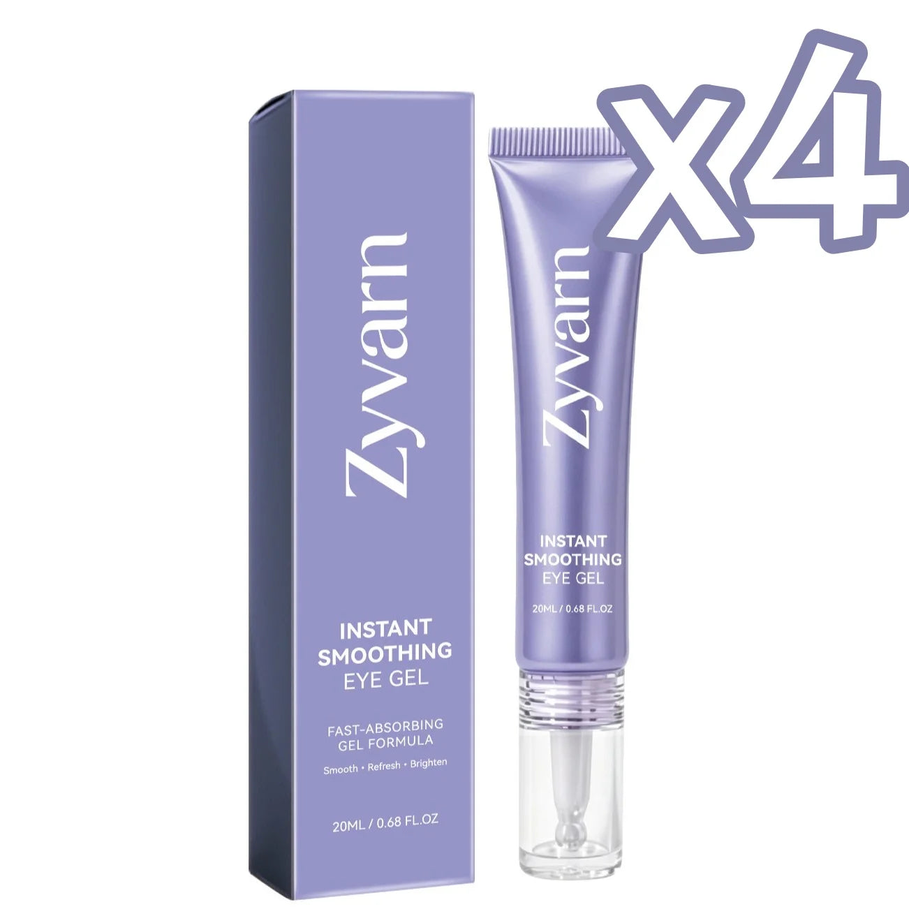 NEW Instant Lift Eye Gel Efficient Improve Eye Puffiness Anti Wrinkles Firming Collagen Eye Brightener Women Men Eyes Treatment Peaceful Pleasures Health and Wellness 20g Boxed x 4pcs