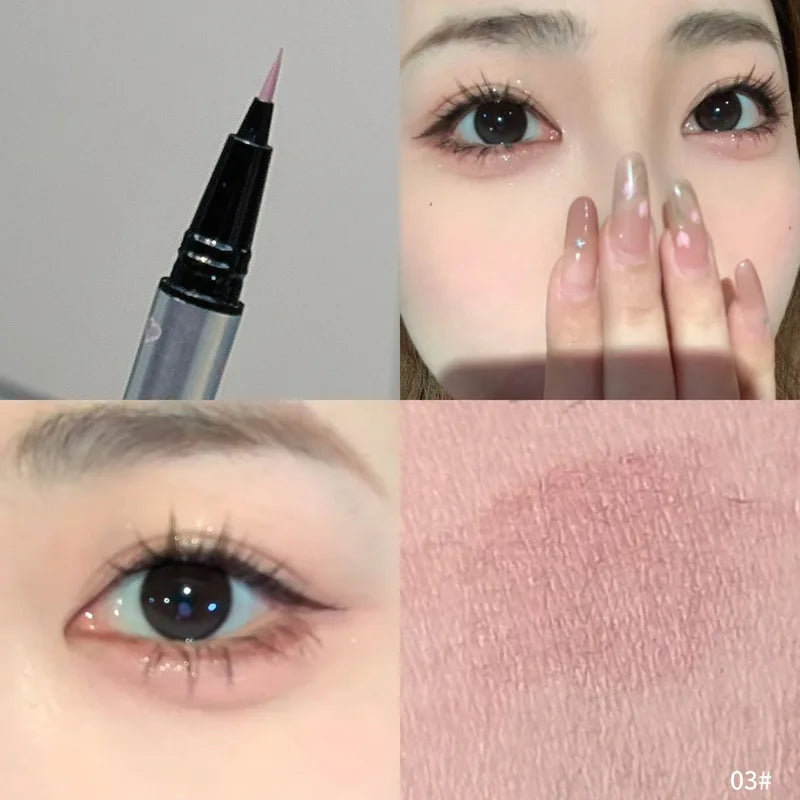 Waterproof Ultra-Thin Liquid Eyeliner Pen | Long-Lasting Matte