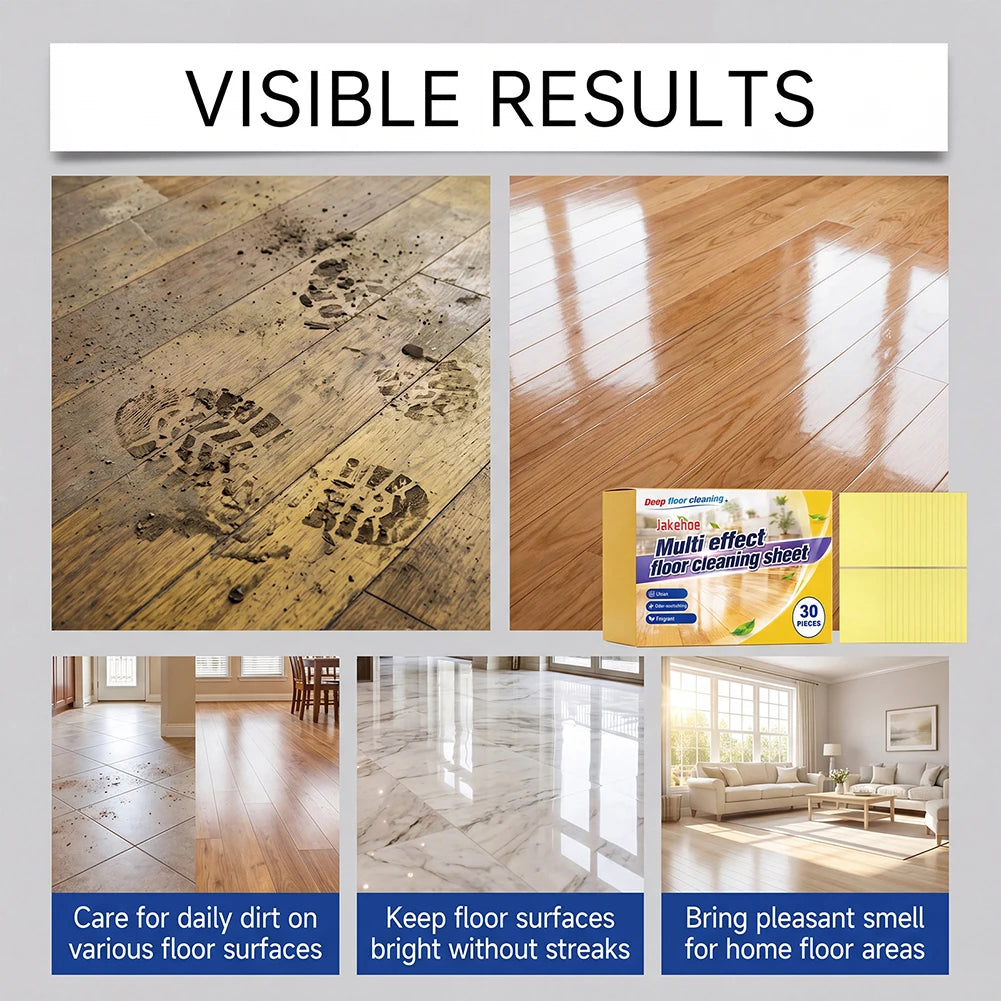 Floor Cleaning Sheet,Household Floor Cleaning Concentrate Sheets,Efficient Stain Removal Multifunctional Floor Cleaning Sheet Peaceful Pleasures Health and Wellness
