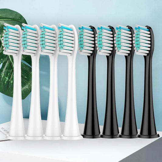 4-Pack Replacement Sonic Toothbrush Heads for Philips Sonicare Toothbrush Replacement Heads Peaceful Pleasures Health and Wellness