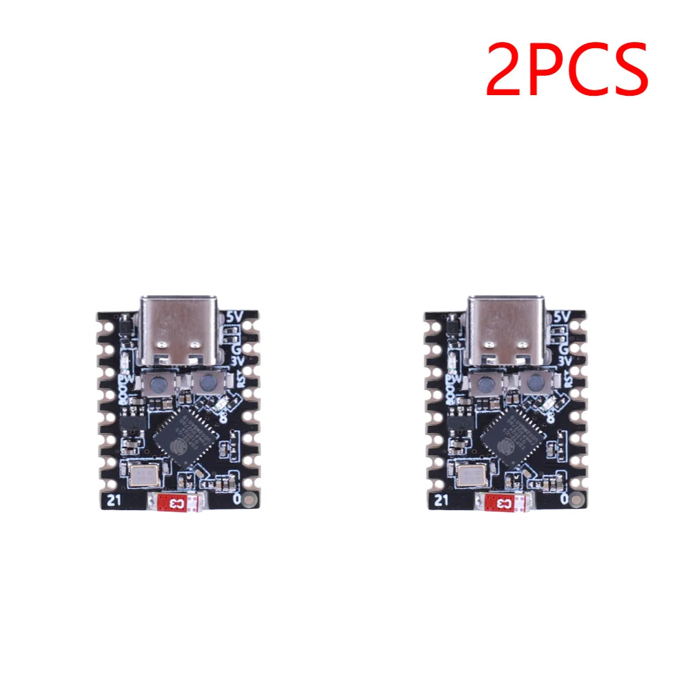 1-10PCS ESP32-C3 Development Board ESP32 C3 SuperMini WiFi Bluetooth-Compatible Board Development Board CORE Board for Arduino Peaceful Pleasures Health and Wellness Not Welded 2PCS