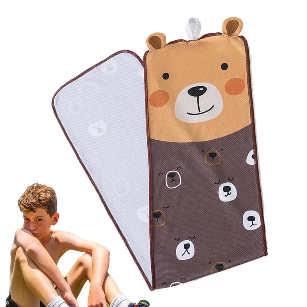 Kids Cartoon Cooling Towel | Boys & Girls Sports Towel