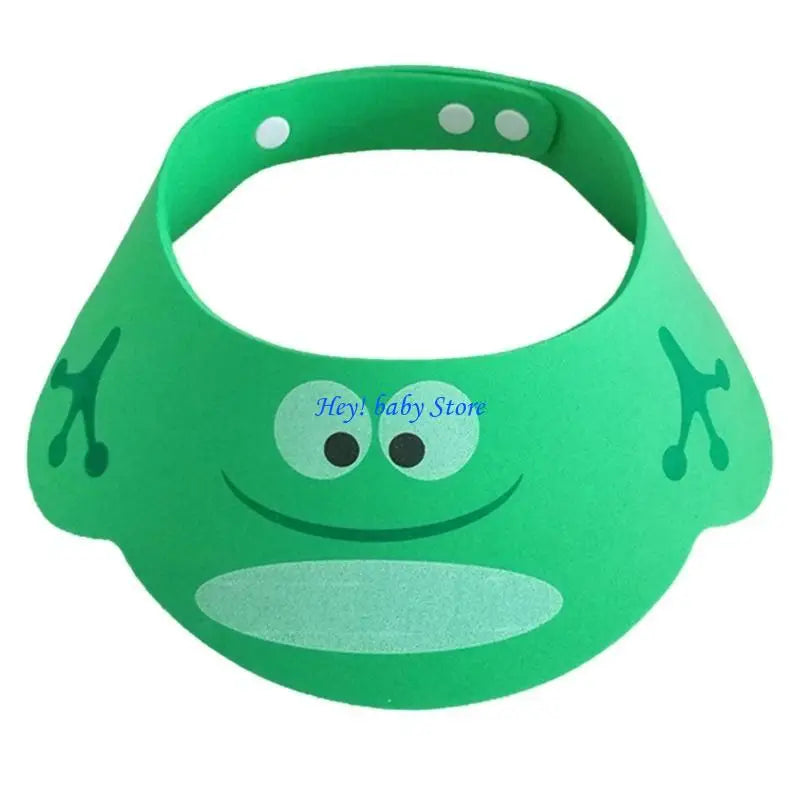 Kids Waterproof Shower Cap with Ear Protection | Adjustable EVA