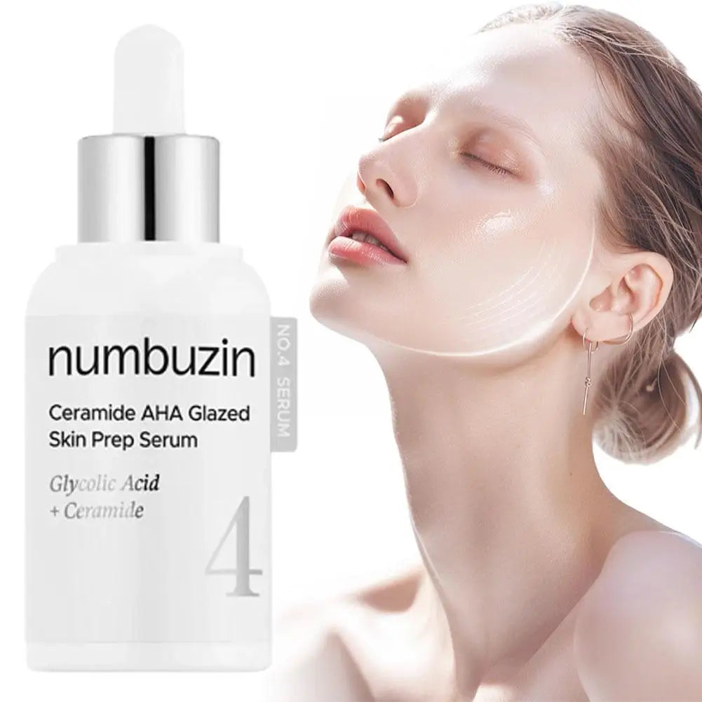 Ceramide AHA Facial Serum – Exfoliating, Plumping & Moisturizing