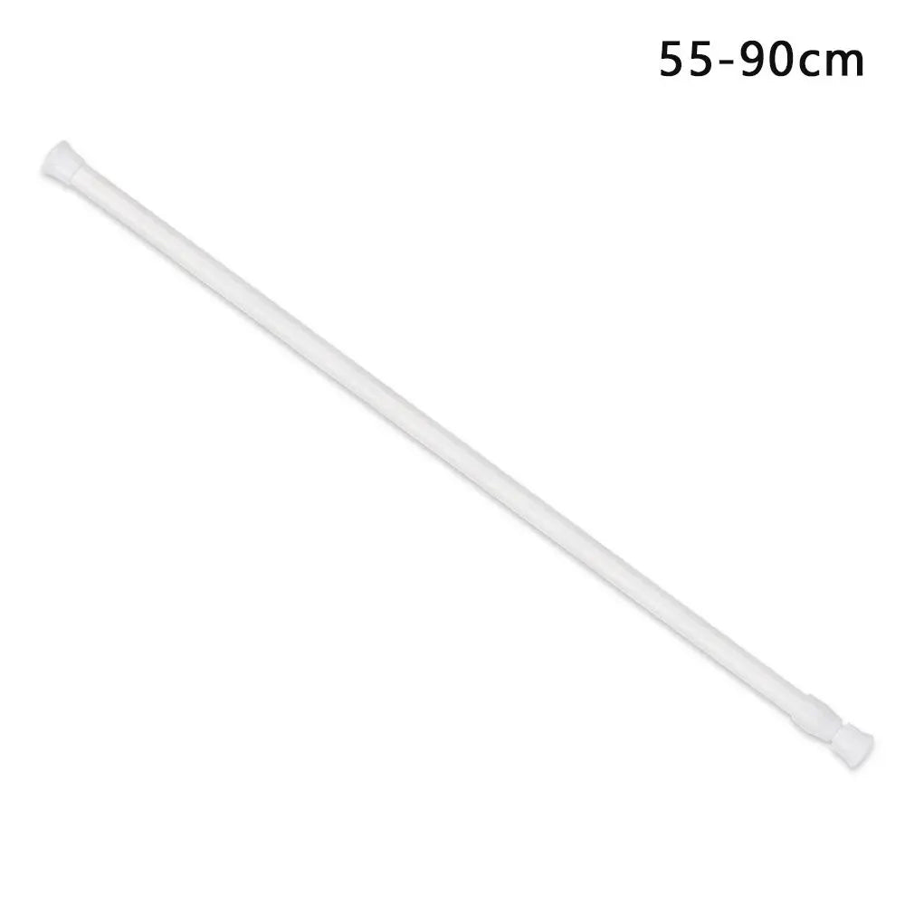 Adjustable Spring Telescopic Curtain Rod 18–110cm | No-Drill