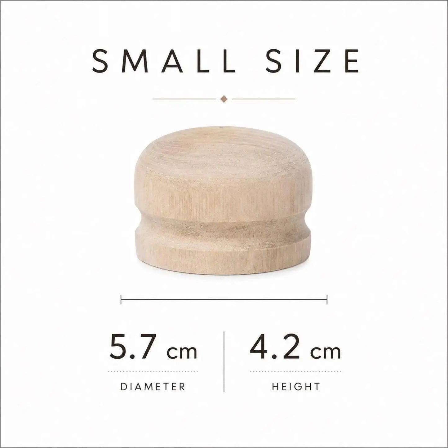 Wooden Teapot Lid Forming Tool|Yixing Purple Clay Teapot Mold|Handmade Ceramic Teapot Lid Shaping Tool|Pottery Tea Pot Making Peaceful Pleasures Health and Wellness S