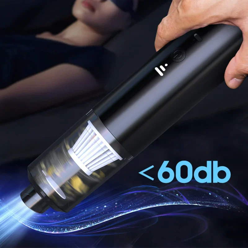 GUOHE Cordless Handheld Vacuum – HEPA 45W Portable Cleaner