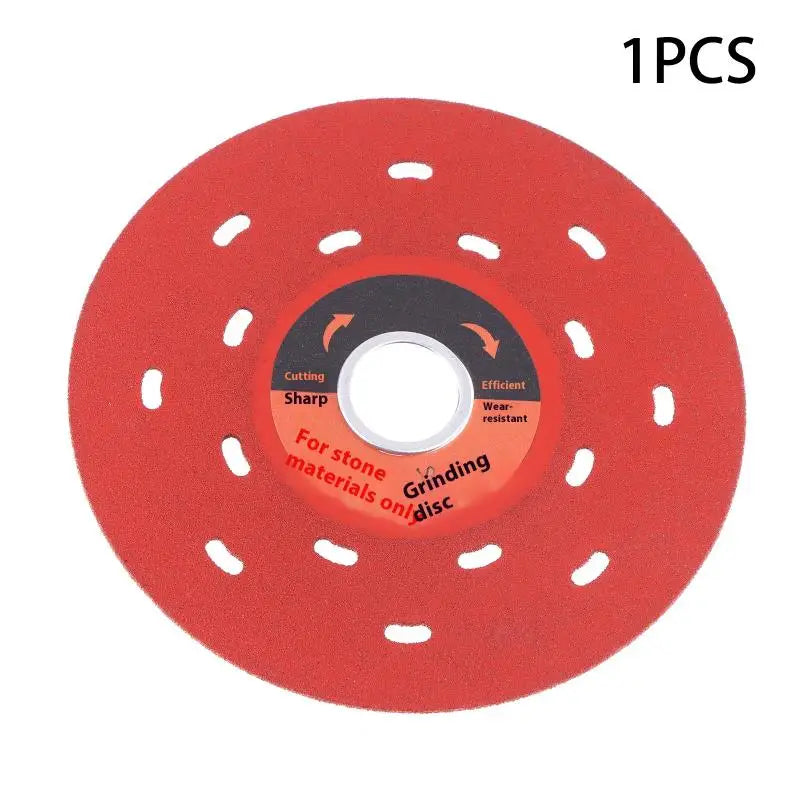 Multi-hole Design 4-inch 100mm Cutting Grinding Discs Vacuum Brazed Saw Blade Tile Grinder Blade For Metal Wood PVC Pipes Peaceful Pleasures Health and Wellness 1pc