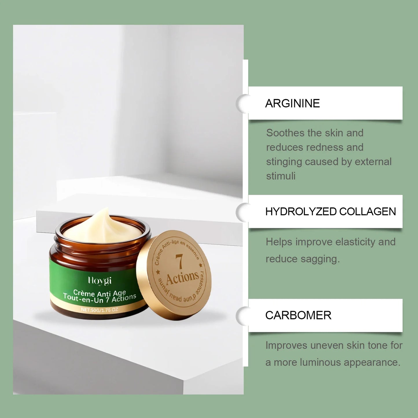 7-in-1 Anti-Aging Face Cream – Firming, Brightening & Hydration