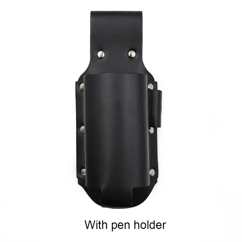 PU Leather Beer Bottle Holster Belt Pouch – Hands-Free Waist Bag