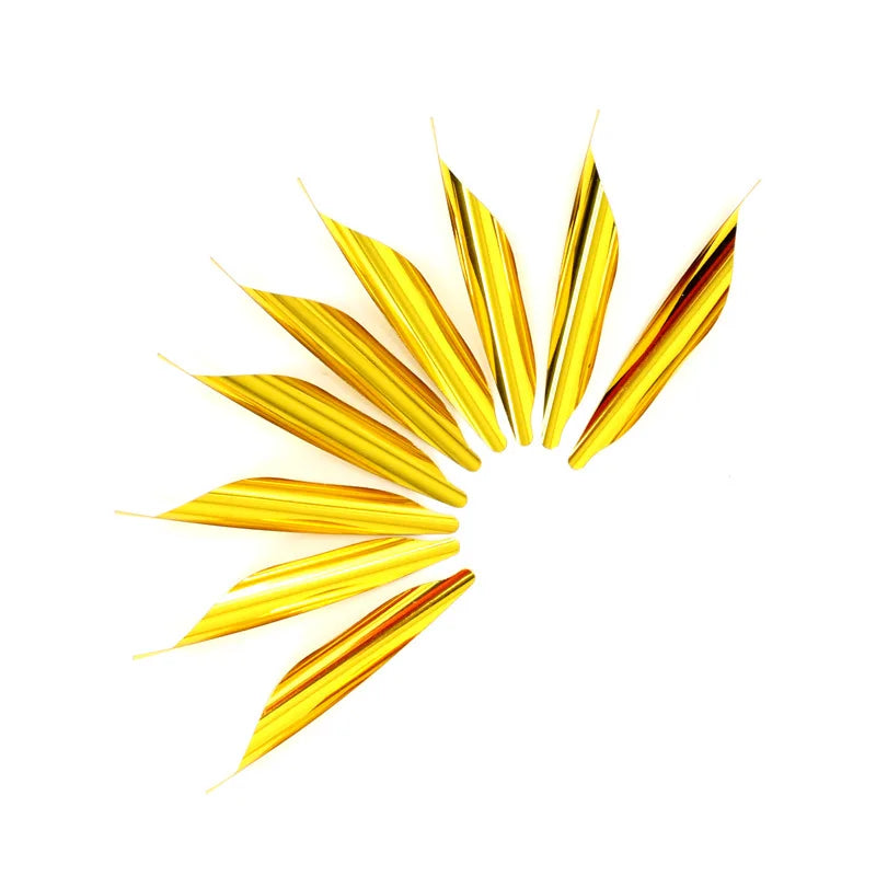 Spin Vanes Archery Spiral Feather Fletches DIY Fletching Sticker Tape