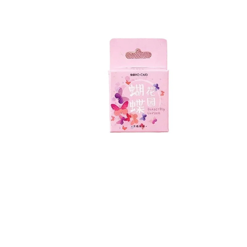 1 Box Butterfly Decoration Stickers Scrapbooks Labels Diaries Magazines Photo Albums DIY Crafts Stationery Peaceful Pleasures Health and Wellness 1 box