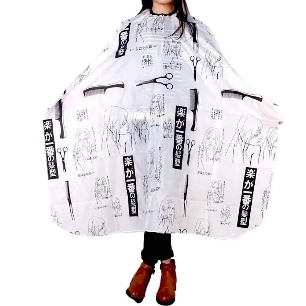 Professional Waterproof Haircut Cape – Barber & Salon Apron