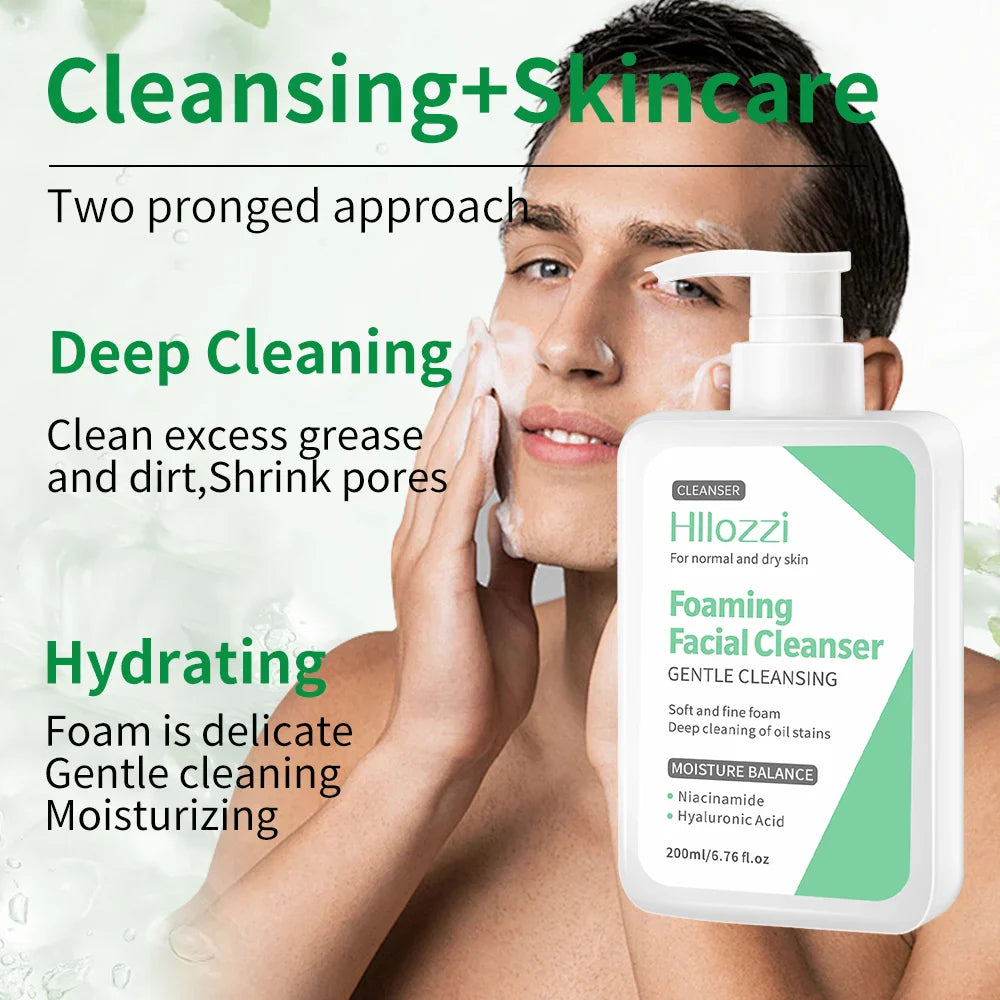 Men's Facial Cleanser – Oil Control & Blackhead Removal