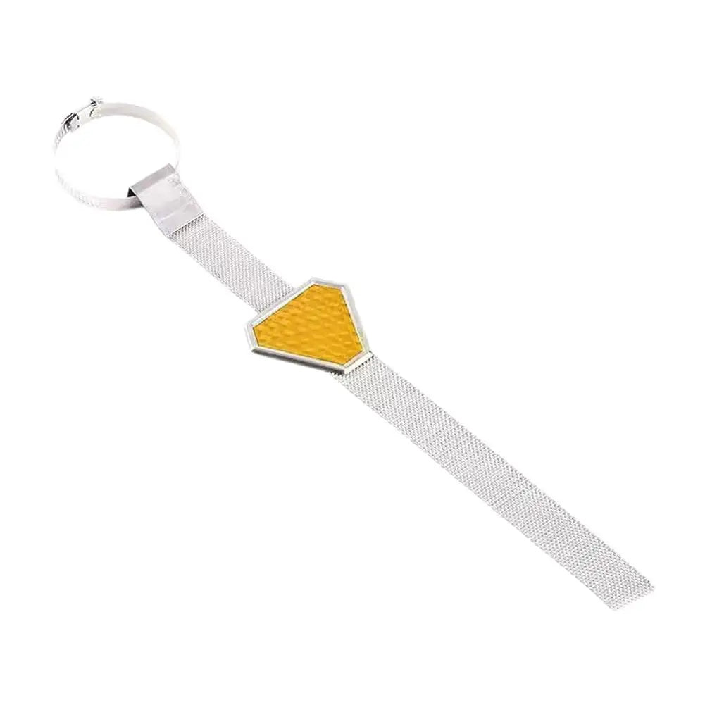 Car Static Eliminator Static strip With Small Triangular Reflective Metal Strip Car Anti-static Grounding Strip Peaceful Pleasures Health and Wellness B