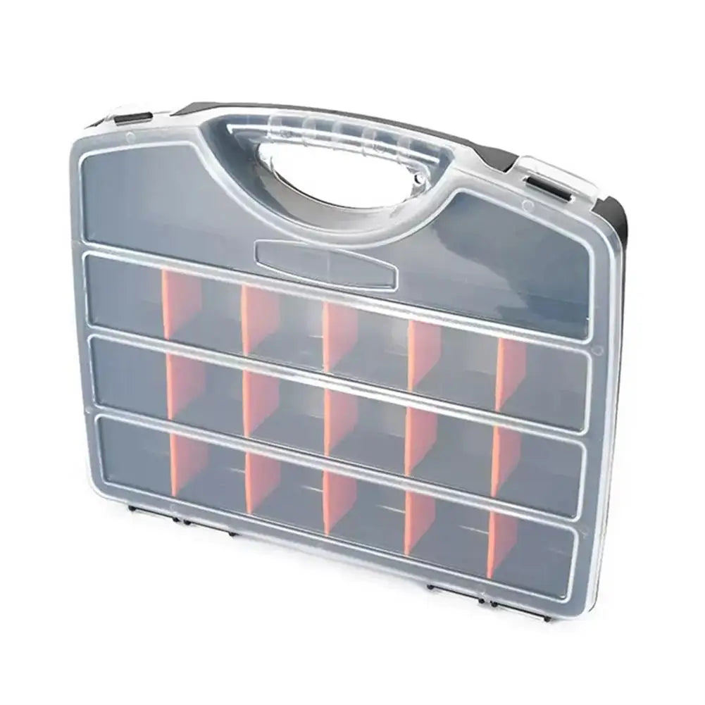 Hardware Parts Storage Box Organizer with Removable Dividers
