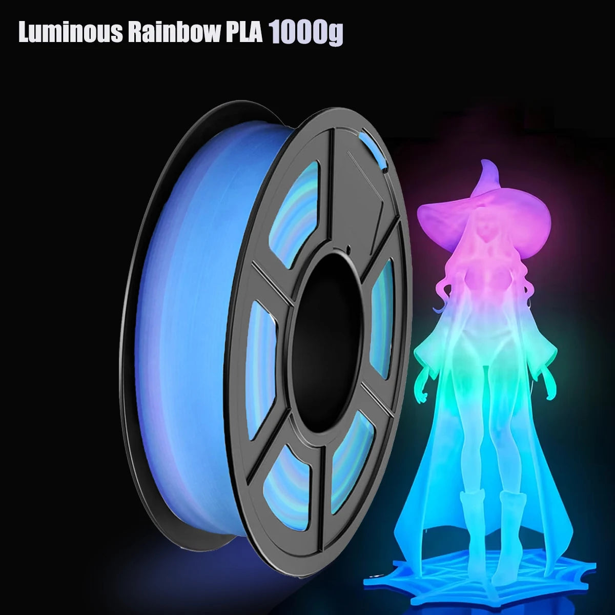 Glow in the Dark PLA Filament 1.75mm | FDM 3D Printer
