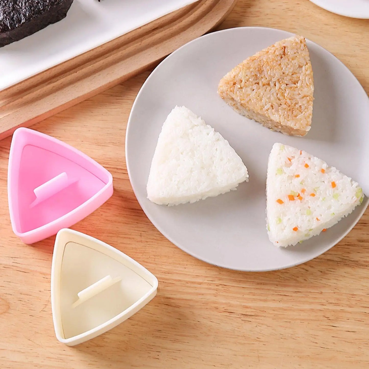 Triangle Onigiri Mold – Non-Stick Rice Ball Sushi Press Maker