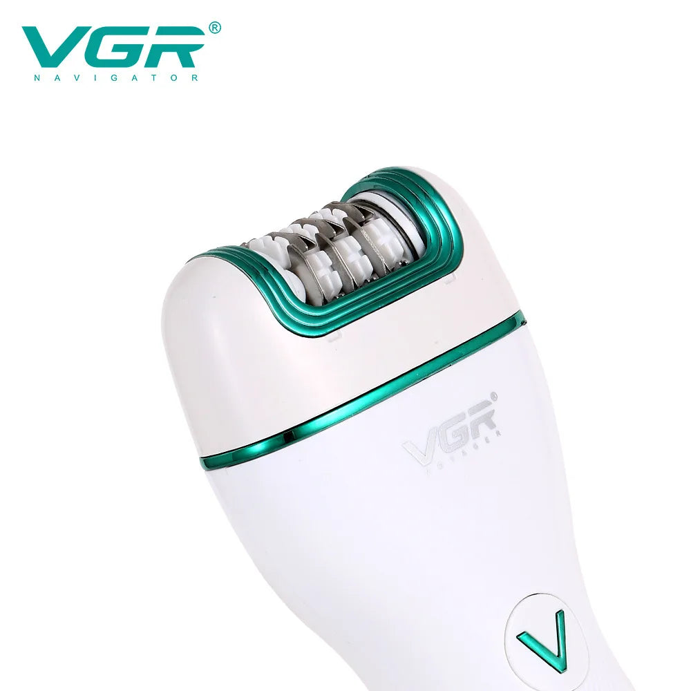 VGR 728 Shaver 3 in 1 Rechargeable Digital Epilator for Women Electric Epilator New for Face and Body Hair trimming set Peaceful Pleasures Health and Wellness