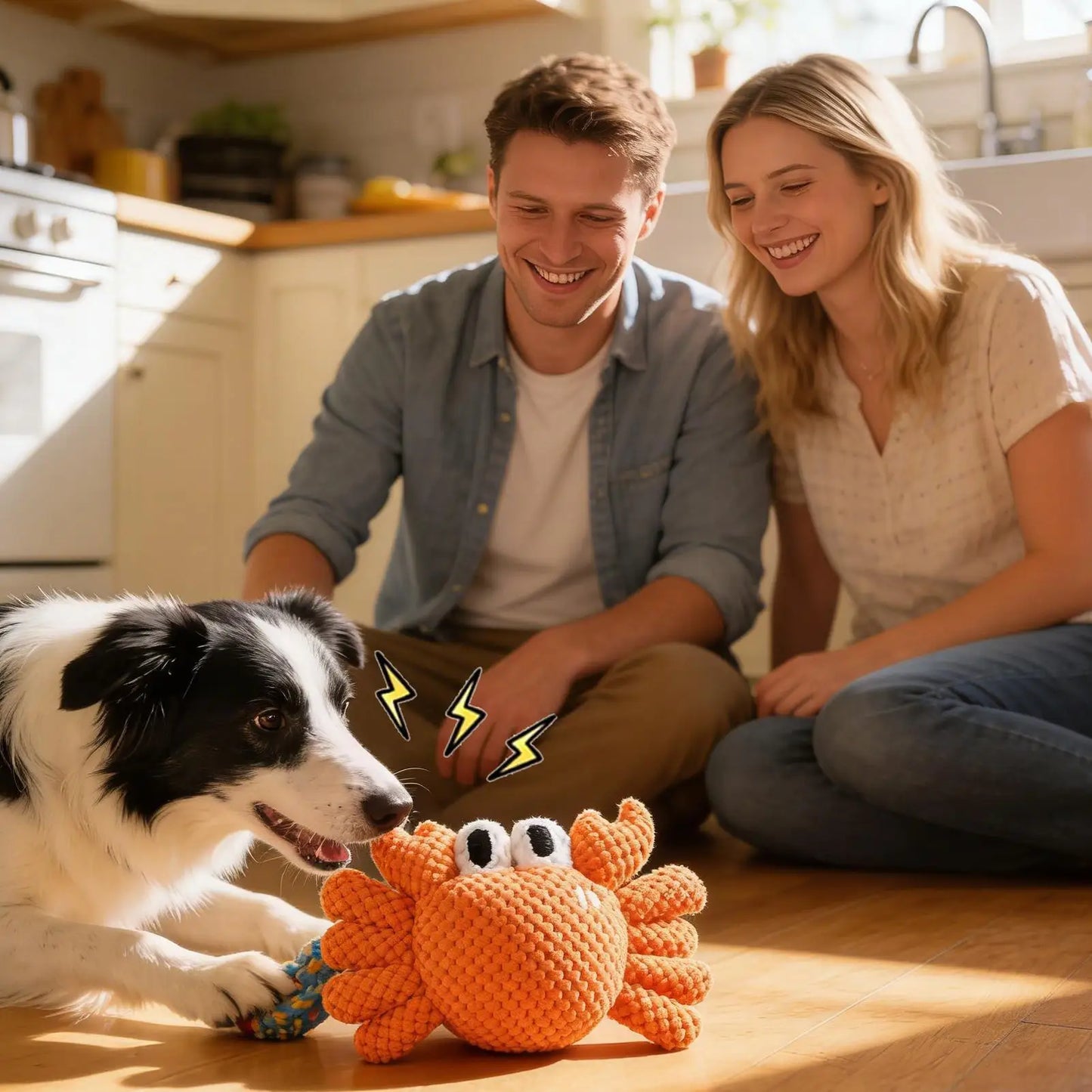 Interactive Squeaky Plush Dog Toy | Puppy Chew & Fetch