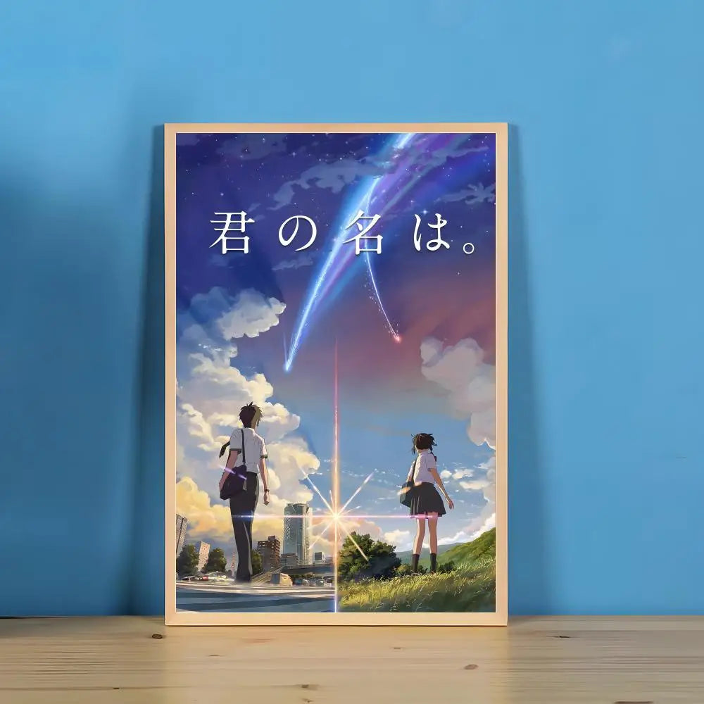 Your Name Anime Canvas Wall Art Poster | Unframed Print