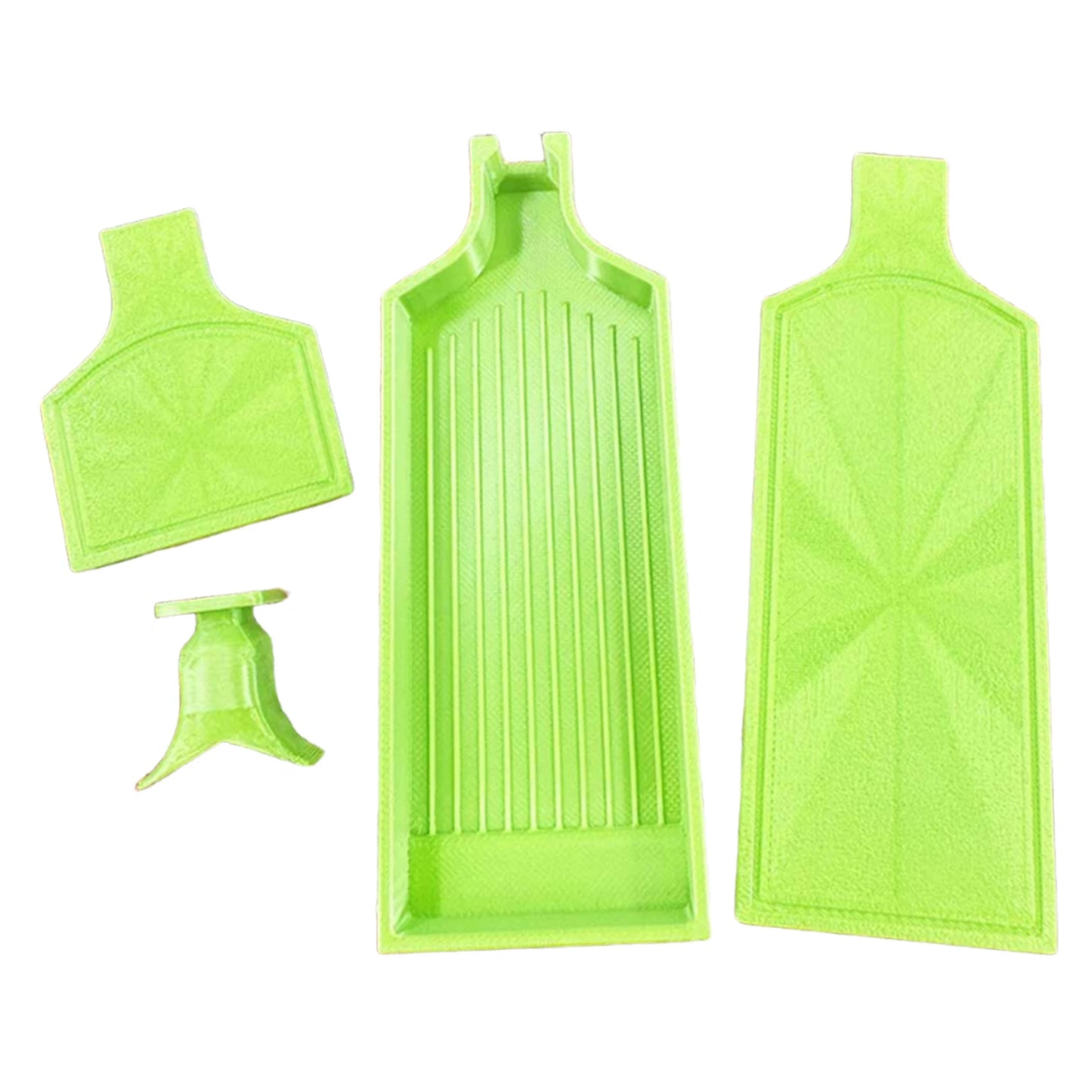 Diamond Painting Drill Plate with Stoppers Lids Diamond Painting Storage Container Tray Accessories and Tools for DIY Crafts Peaceful Pleasures Health and Wellness Green