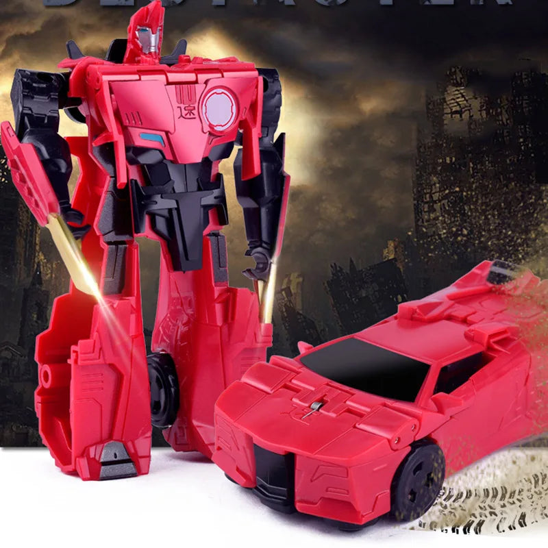Transformation Deformation Robot Car Model Toy Action Figures Kids Toys Christmas Gifts Kids Toys Christmas Gifts Accessories Peaceful Pleasures Health and Wellness