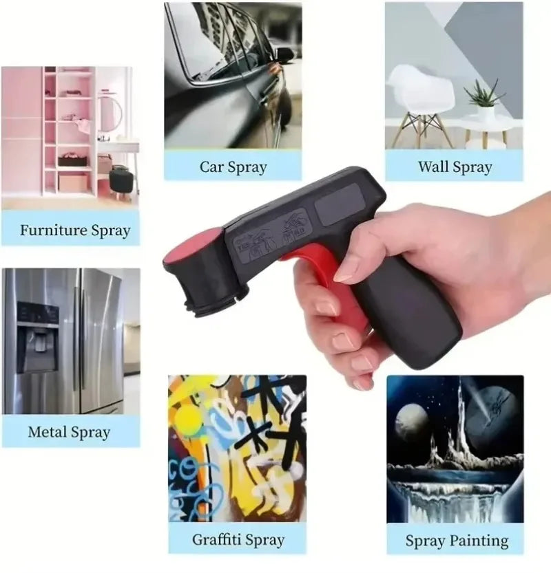 Universal Aerosol Can Spray Gun Trigger Handle – Ergonomic Grip