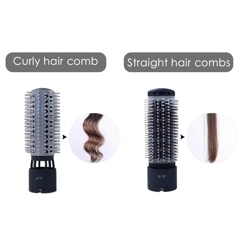 Metal Mini 2 in 1 Step Brush Pet Grooming Hair Straightener Hair Dryer Rotating and Blower Volumiser Peaceful Pleasures Health and Wellness