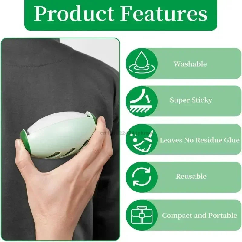 Reusable Pet Hair Remover Roller | Washable Lint Roller Ball