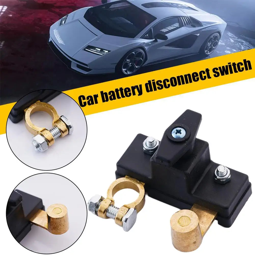 Rotary Battery Disconnect Switch 500A – Car, RV & Boat 6V–24V