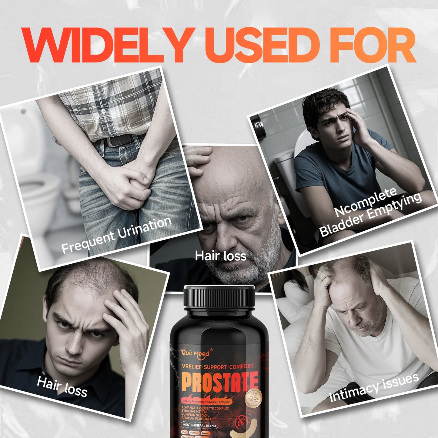 Advanced Prostate Support – Stinging Nettle, Pumpkin Seed & African Plum Peaceful Pleasures Health and Wellness