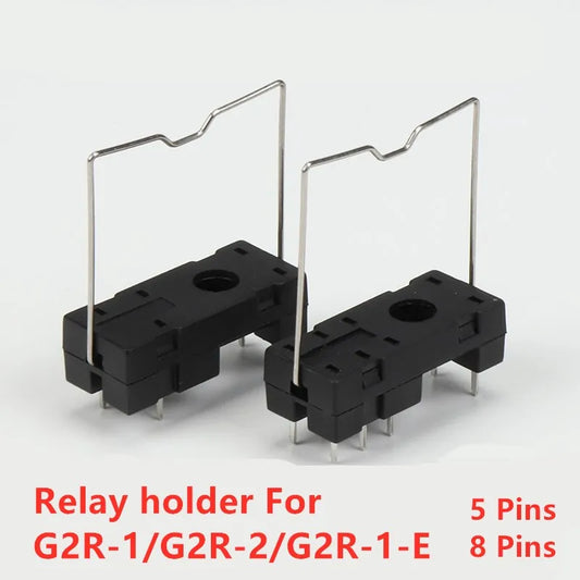 5PCS Relay PCB Socket 14F-2Z-A2 for G2R-1 G2R-2 G2R-1-E RT424024 HF115F 5PIN OR 8PIN Relay Socket Peaceful Pleasures Health and Wellness