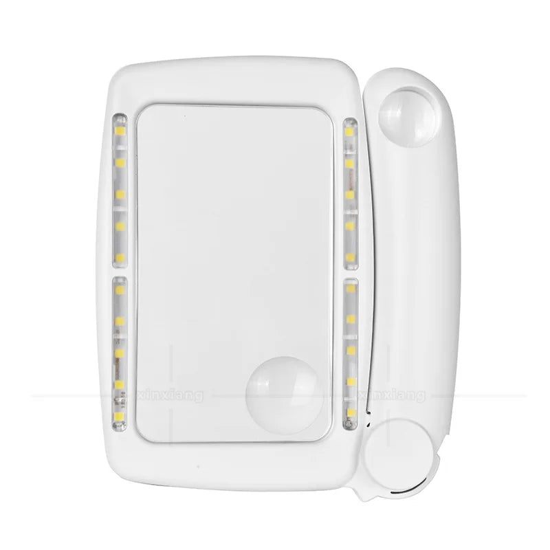 Handheld Rechargeable Magnifier Folding Magnifying Glass with Three Levels of Brightness and 20 Led Lights, 5X and 20X Loupe Peaceful Pleasures Health and Wellness
