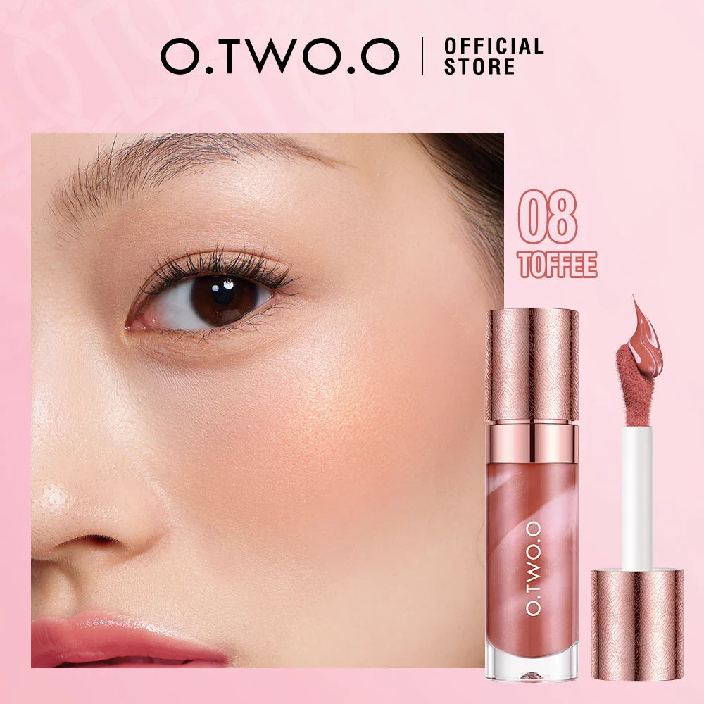 O.TWO.O Liquid Blush – Matte, High Pigment & Long Lasting