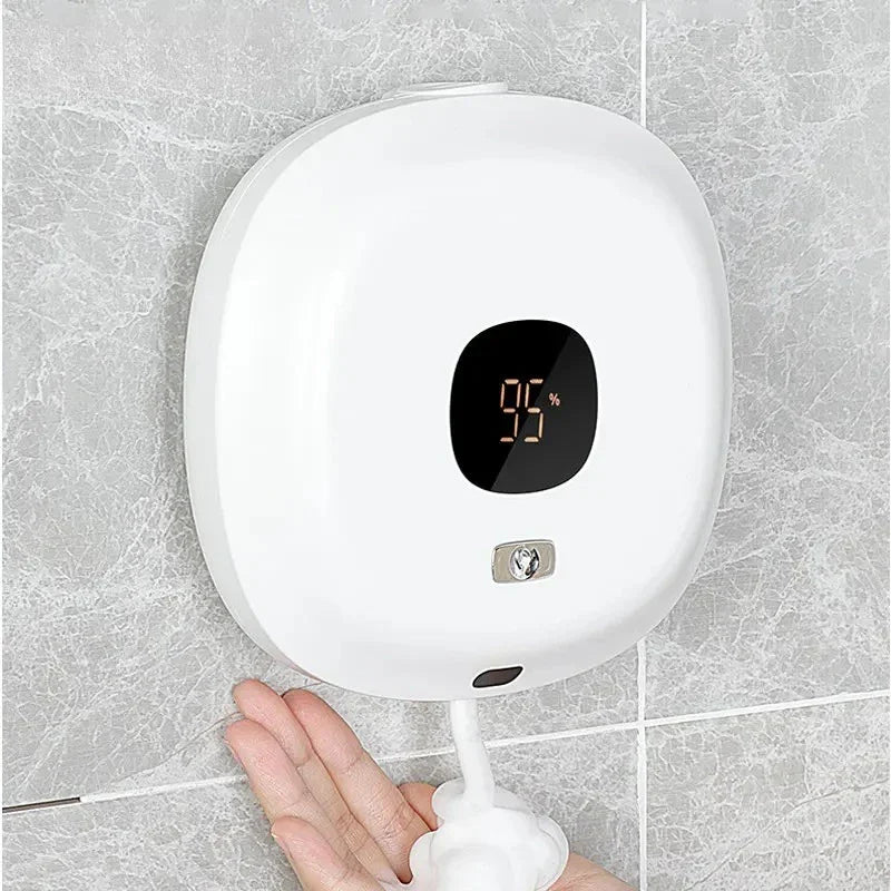 Automatic Foam Soap Dispenser – USB Rechargeable Wall Mount